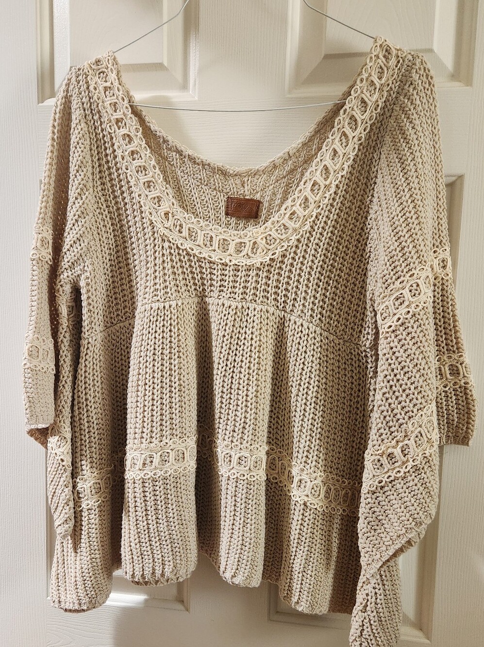 Boho Oversized bell Sleeves Sweater